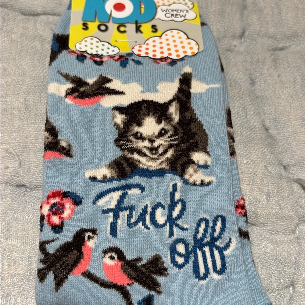 NWT naughty kitten socks.